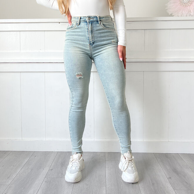 Megan Skinny Jeans Blauw