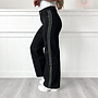 Mariska Jeans Strepen Zwart