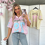 Baseball T-Shirt 79 Roze