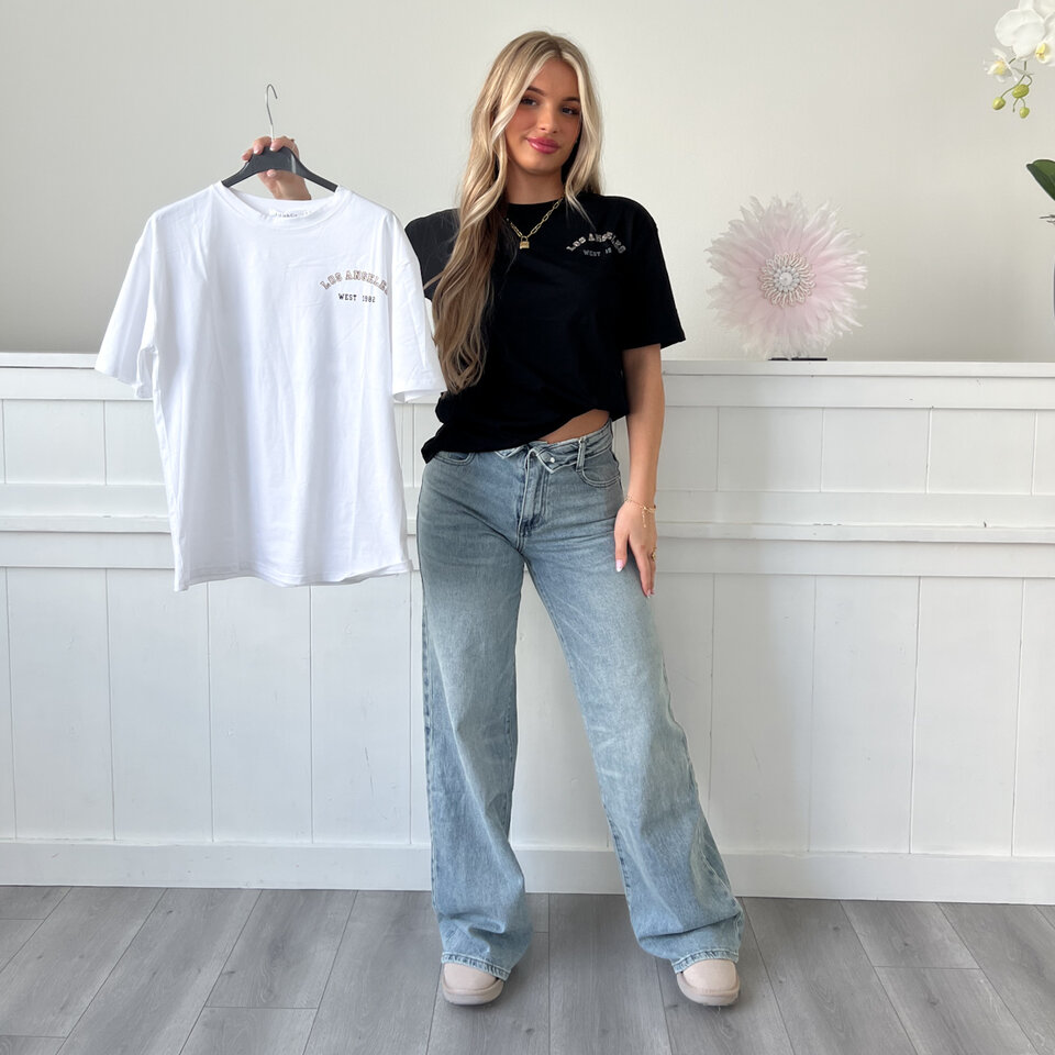 Los Angeles 1982 T-Shirt Zwart