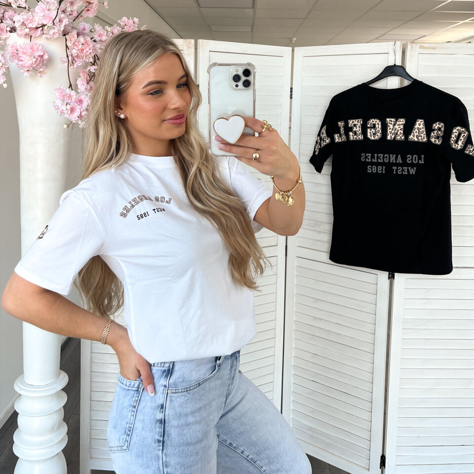 Los Angeles 1982 T-Shirt Wit