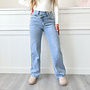 Roxy Wide Leg Jeans Blauw