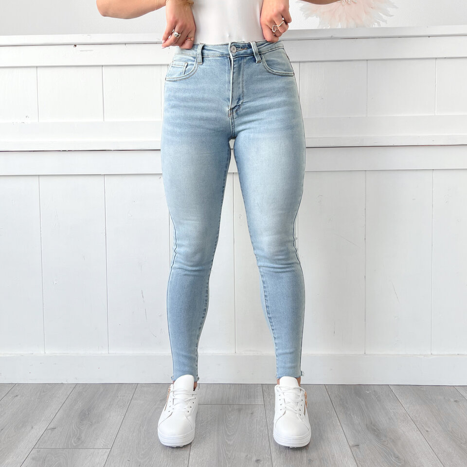 Isabella Skinny Jeans Blauw