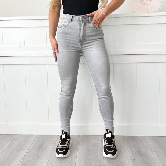 Minte Skinny Jeans Grijs