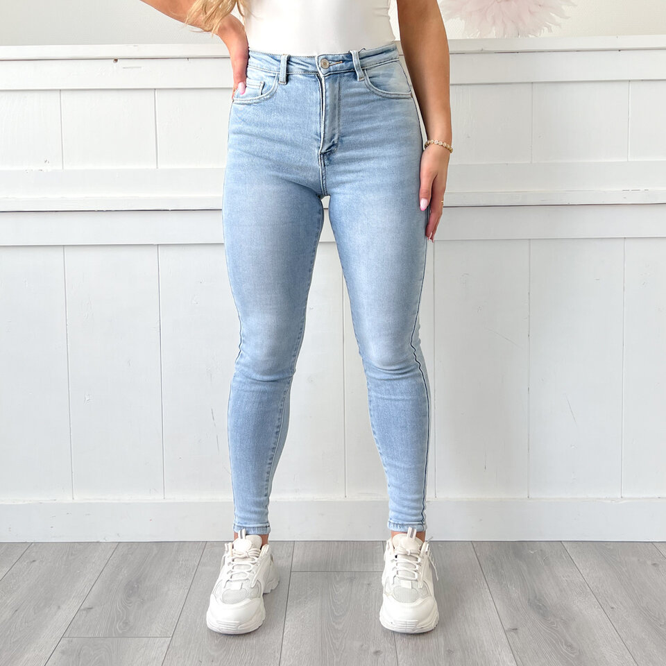 Emma Skinny Jeans Blauw