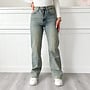 Sandy Wide Leg Jeans Dirty Blauw