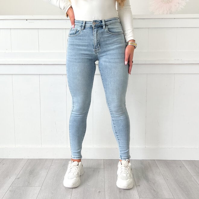 Claire Skinny Jeans Blauw