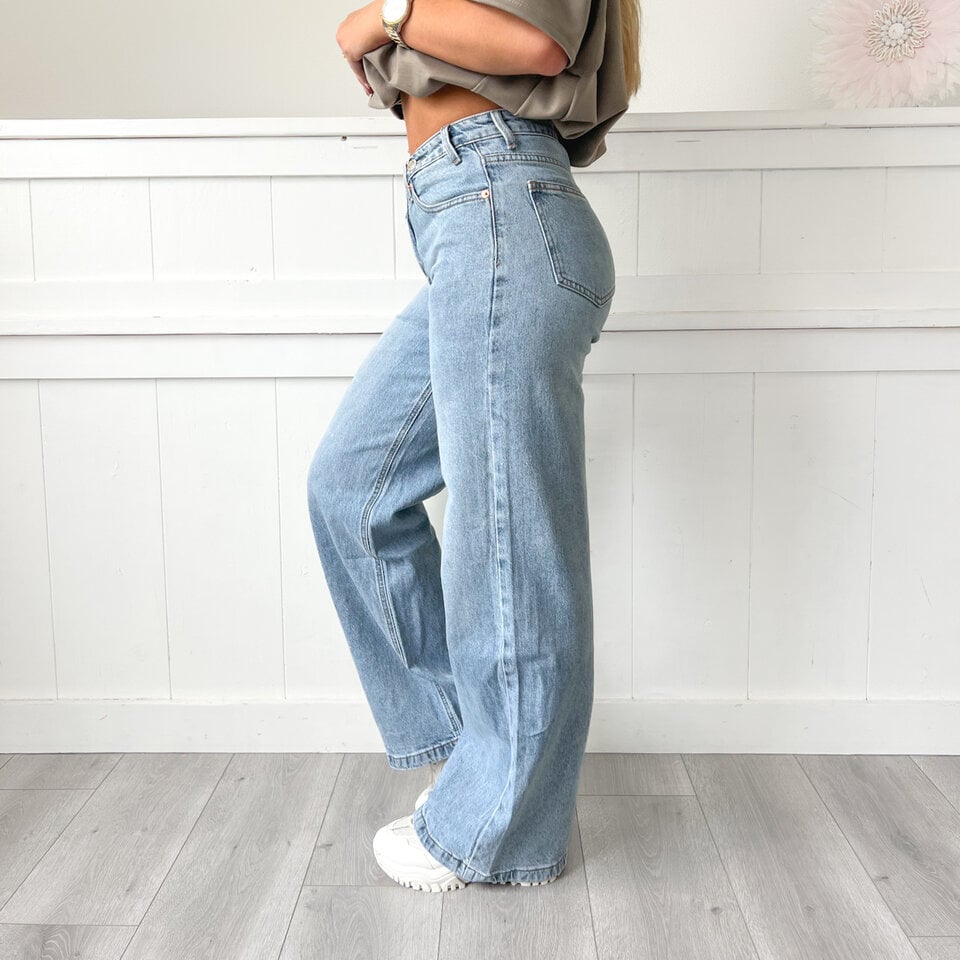 Gia Sparkle Jeans Blauw