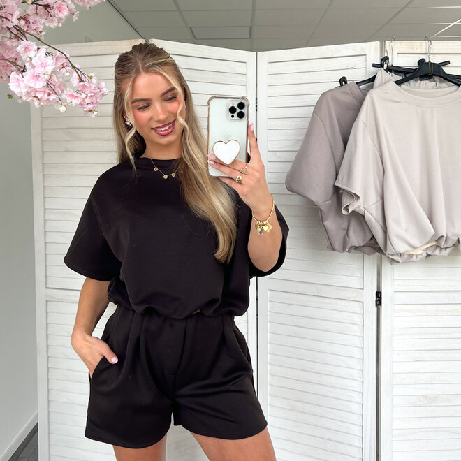 Olivia Set Bruin