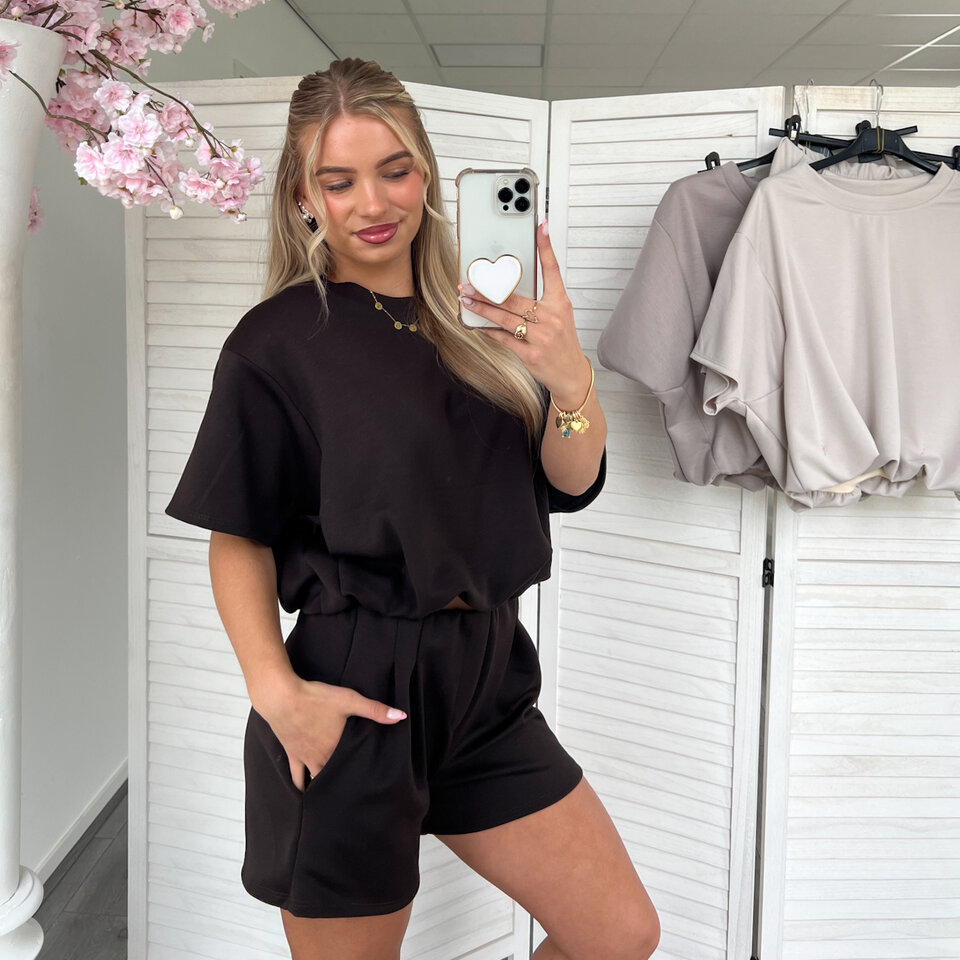 Olivia Set Bruin