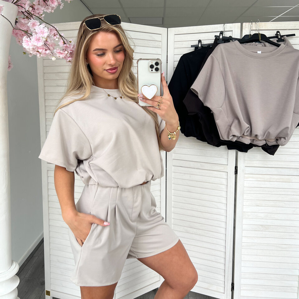 Olivia Set Beige