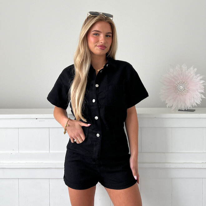 Kylie Playsuit Zwart
