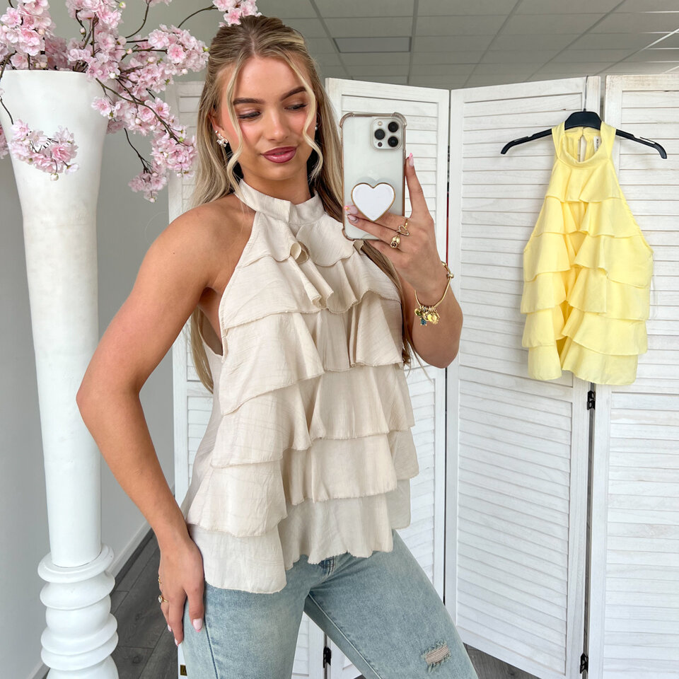 Bella Topje Beige