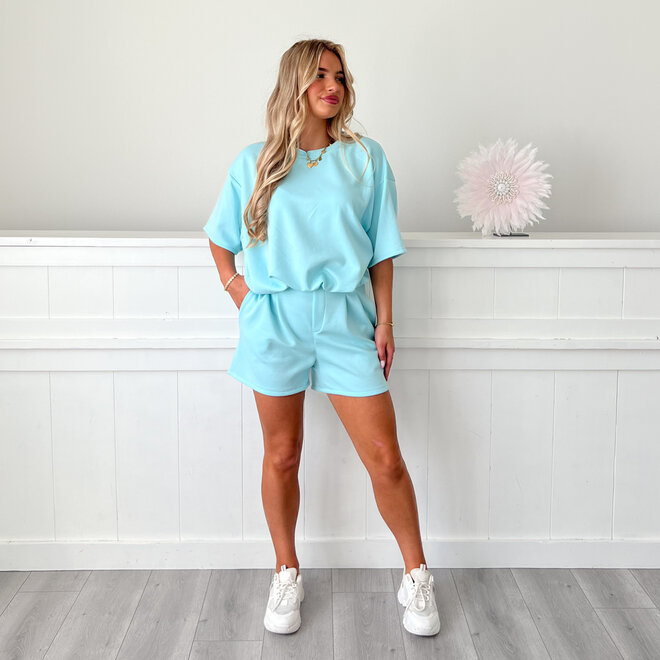 Olivia Set Aqua Blauw