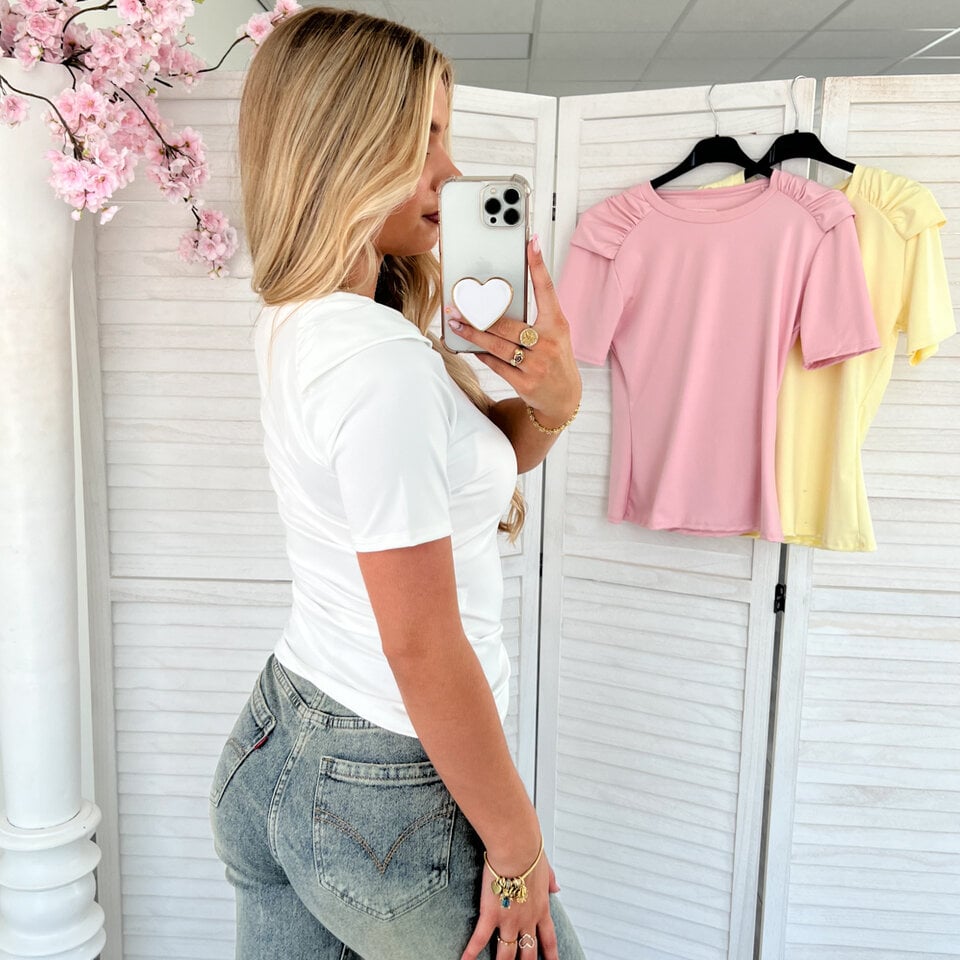 Soraya T-Shirt Wit