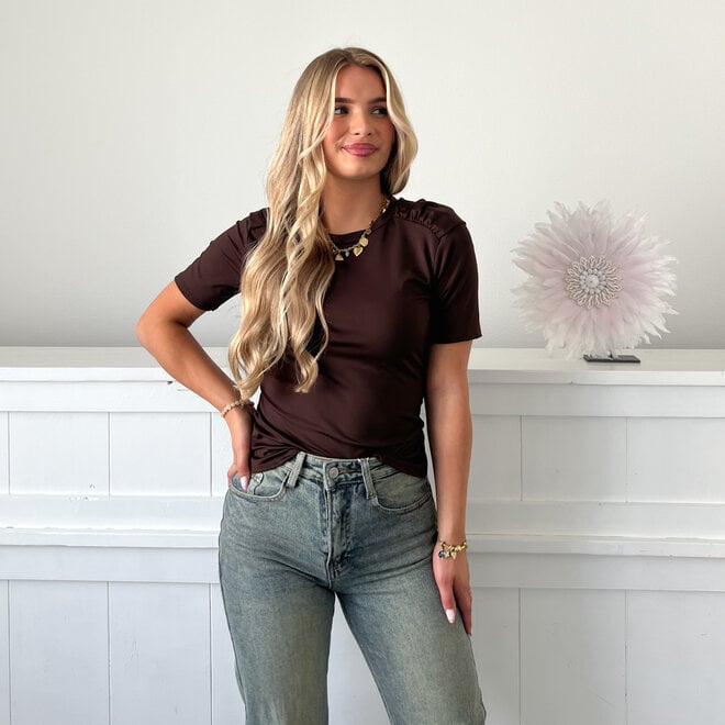 Soraya T-Shirt Bruin