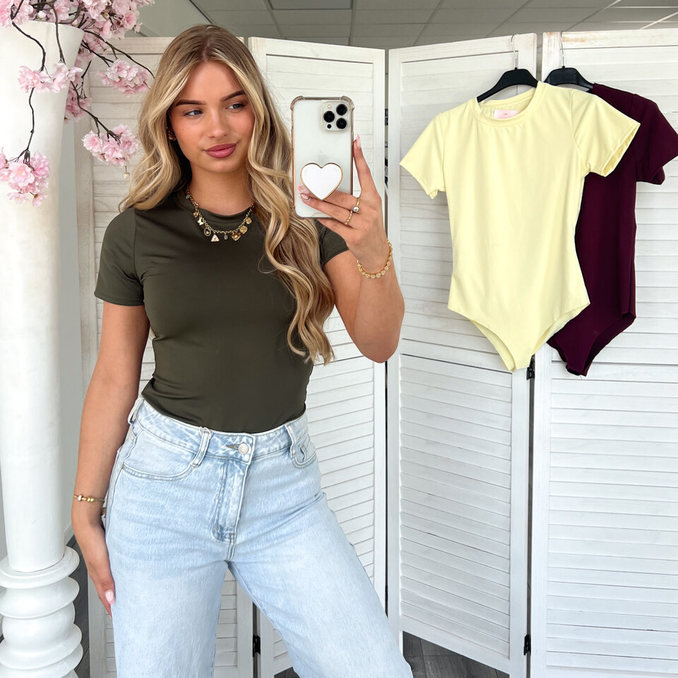 T-Shirt Body Groen