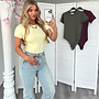T-Shirt Body Geel