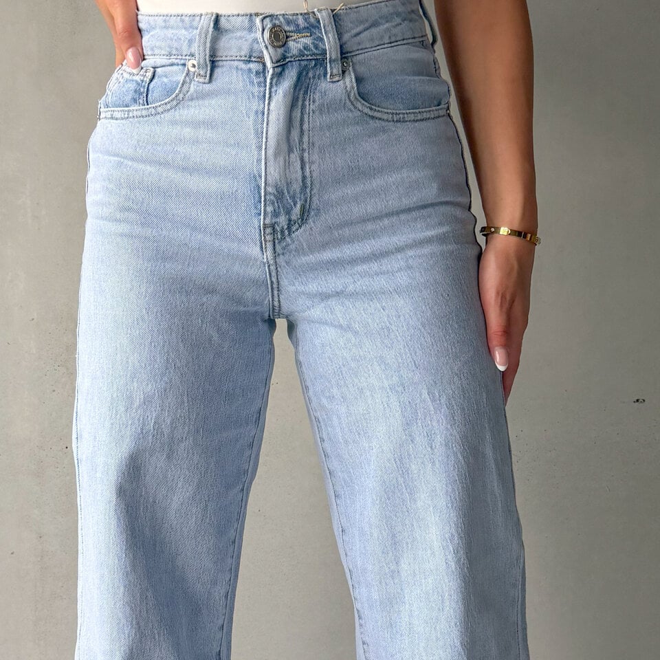 Miranda Wide Leg Jeans Blauw
