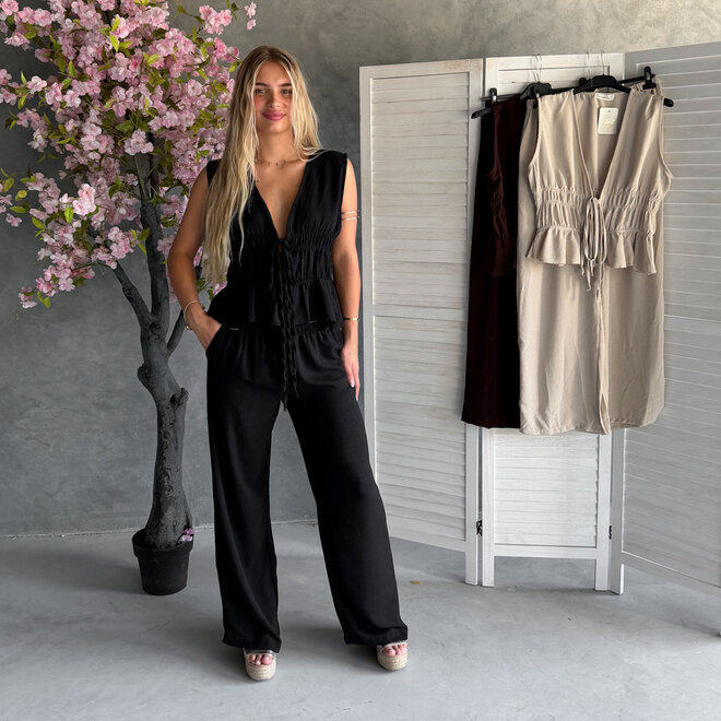 Julia Set Zwart