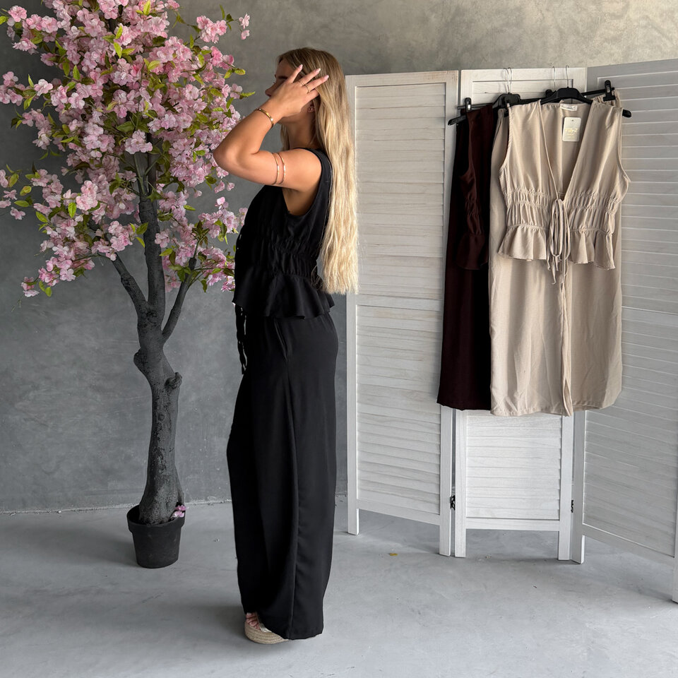 Julia Set Zwart