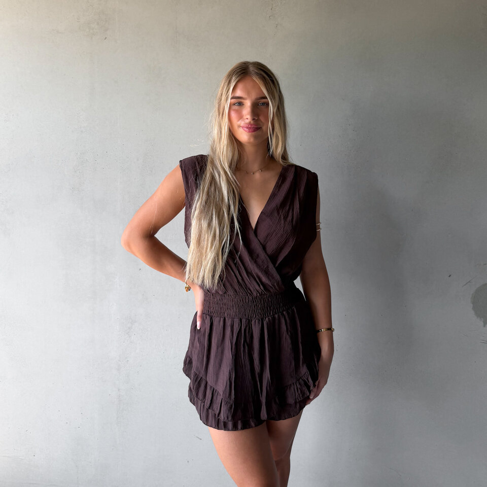 Pamela Playsuit Bruin