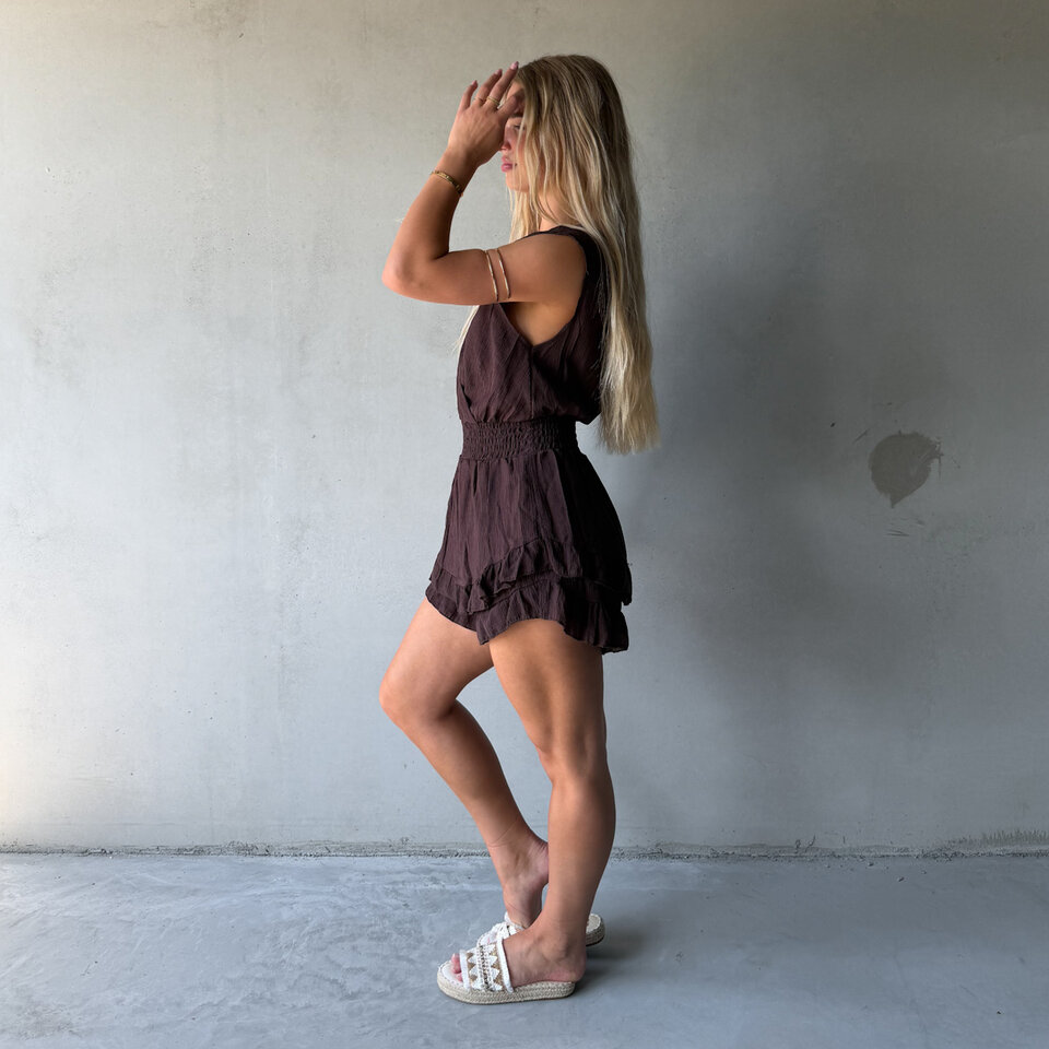 Pamela Playsuit Bruin