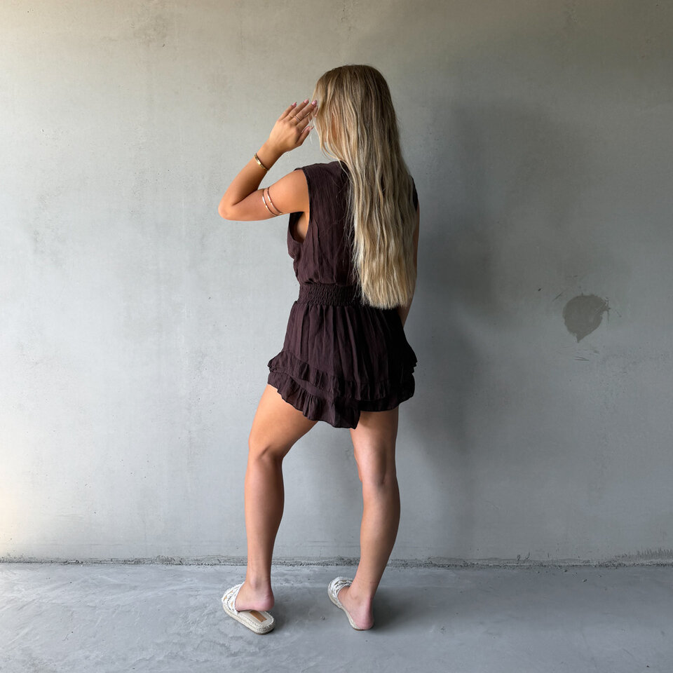 Pamela Playsuit Bruin