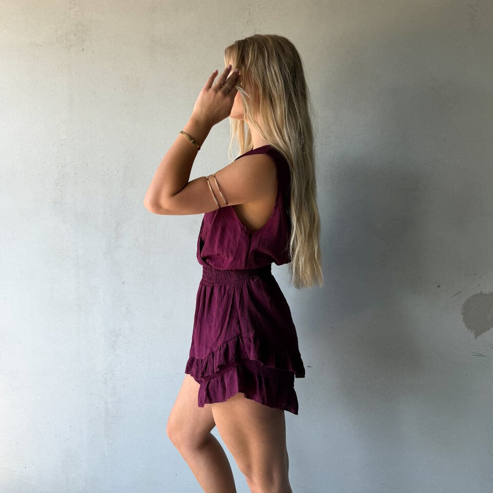 Pamela Playsuit Bordeaux