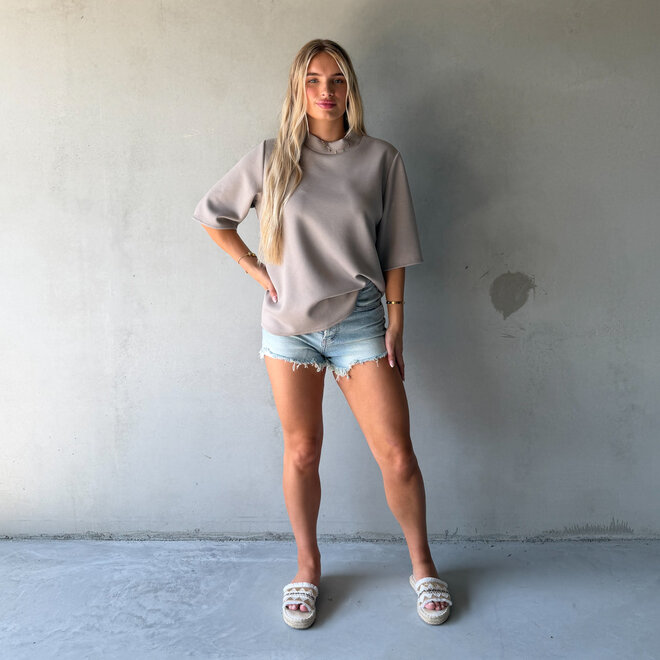 Basic T-Shirt Taupe