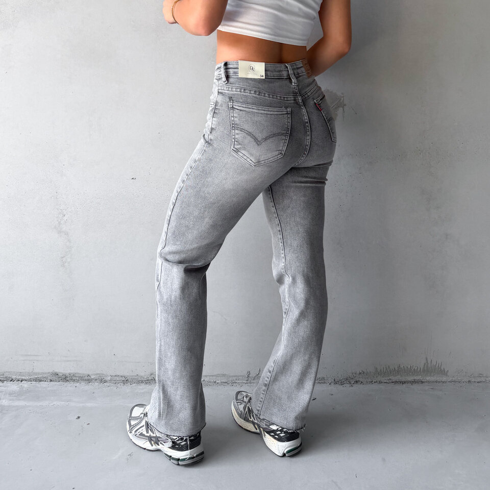 Sanne Petite Jeans Grijs
