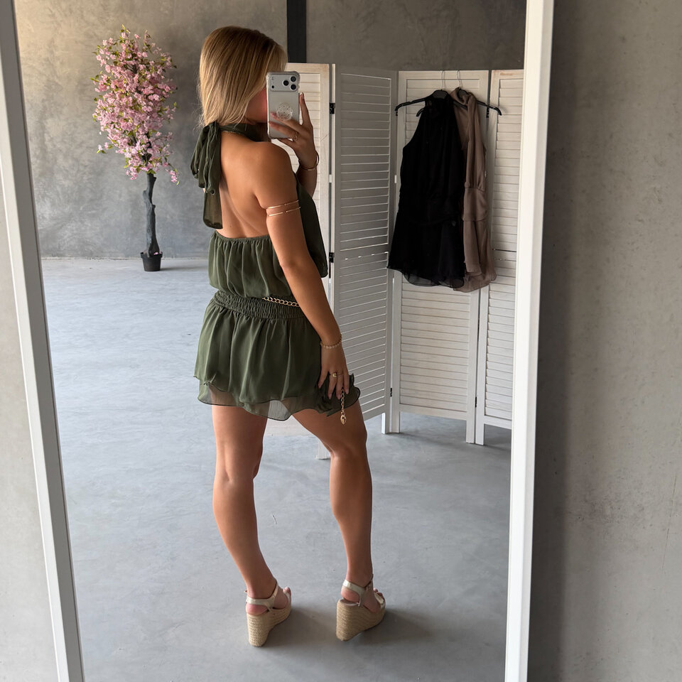 Samira Playsuit Groen