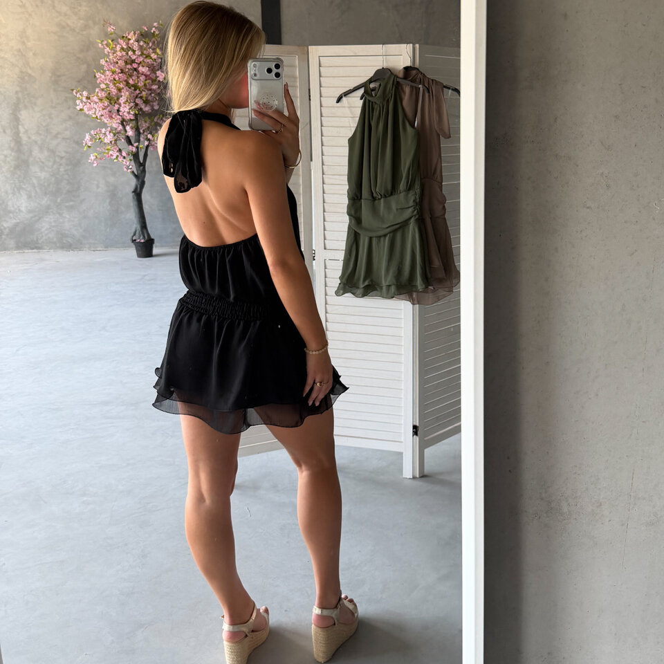 Samira Playsuit Zwart