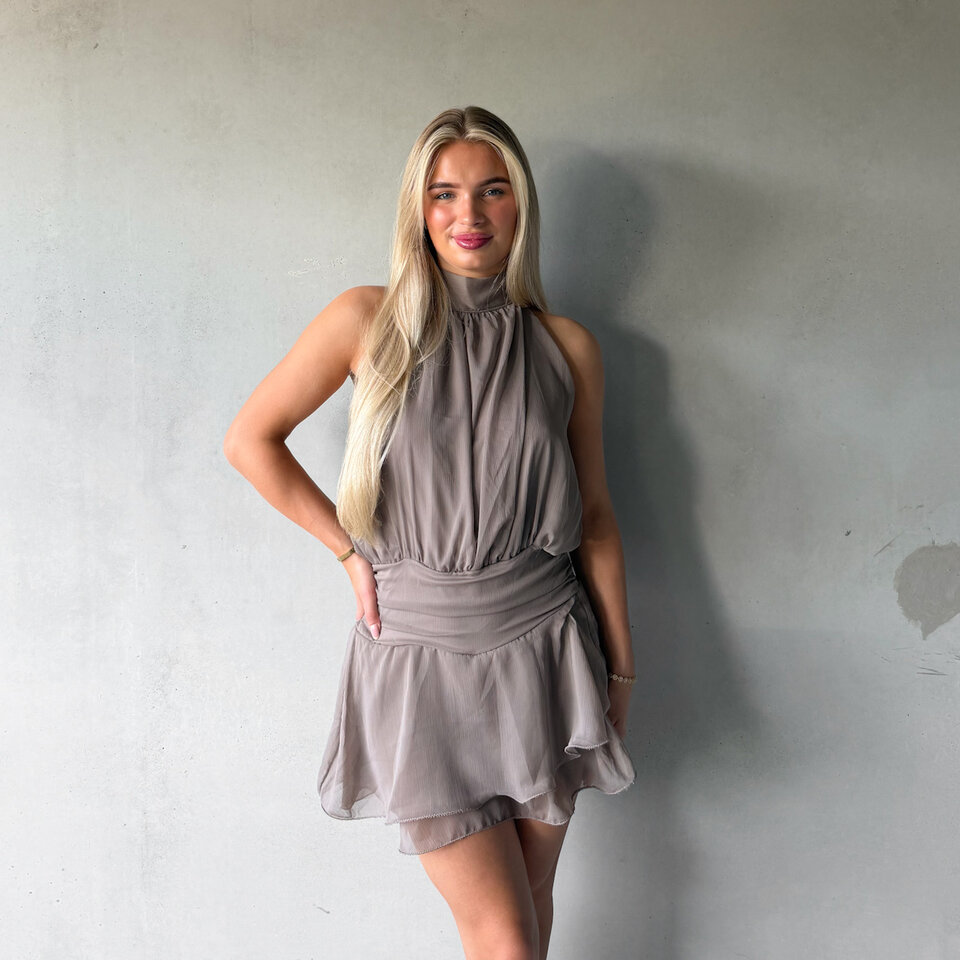 Samira Playsuit Taupe