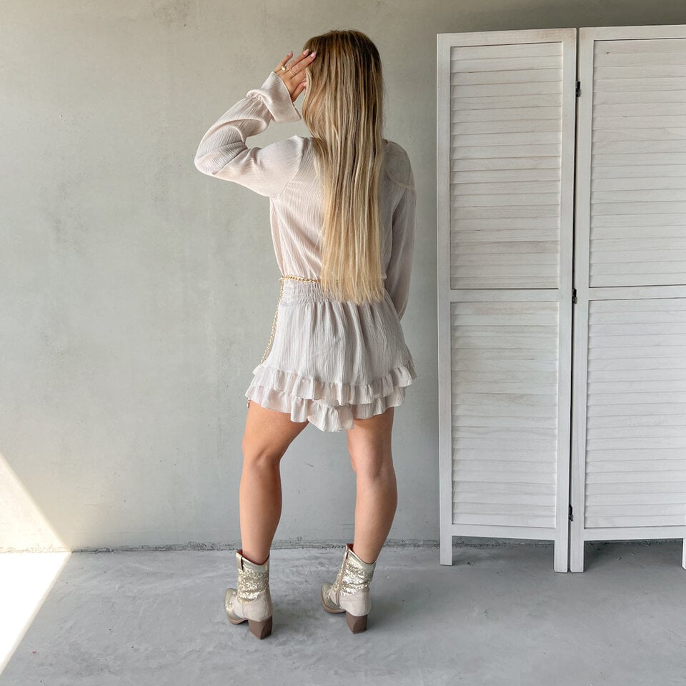Rosanne Playsuit Beige
