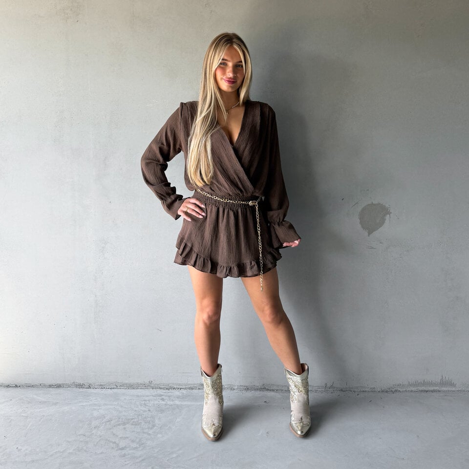 Rosanne Playsuit Bruin