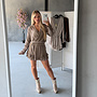 Rosanne Playsuit Taupe