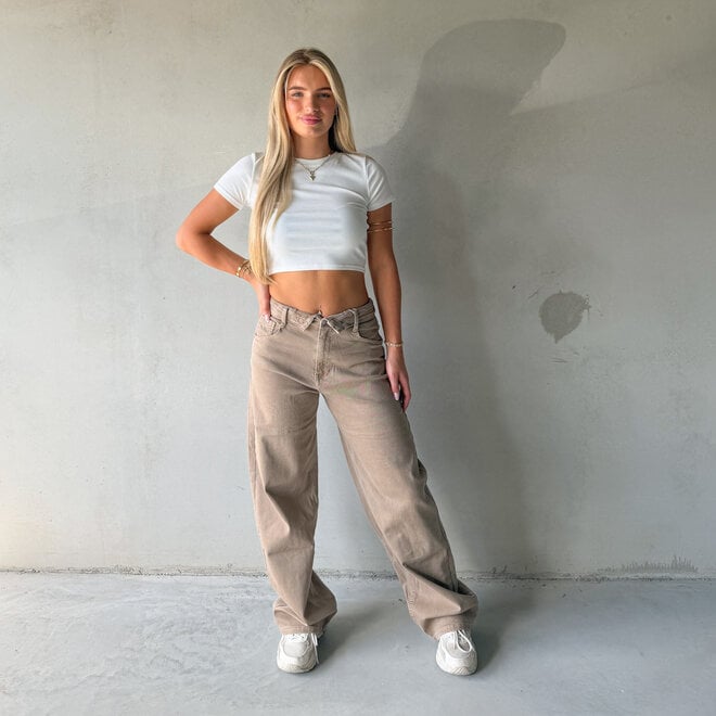 Luna Jeans Bruin