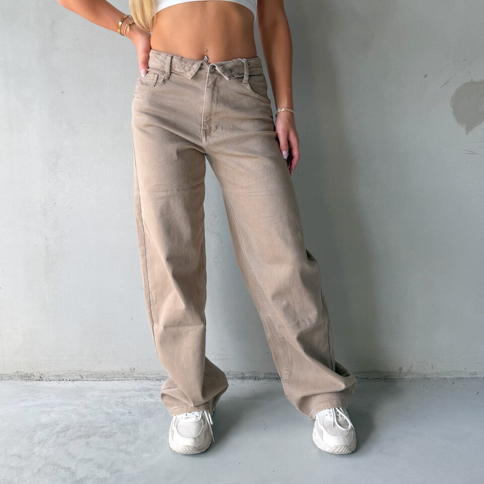 Luna Jeans Bruin