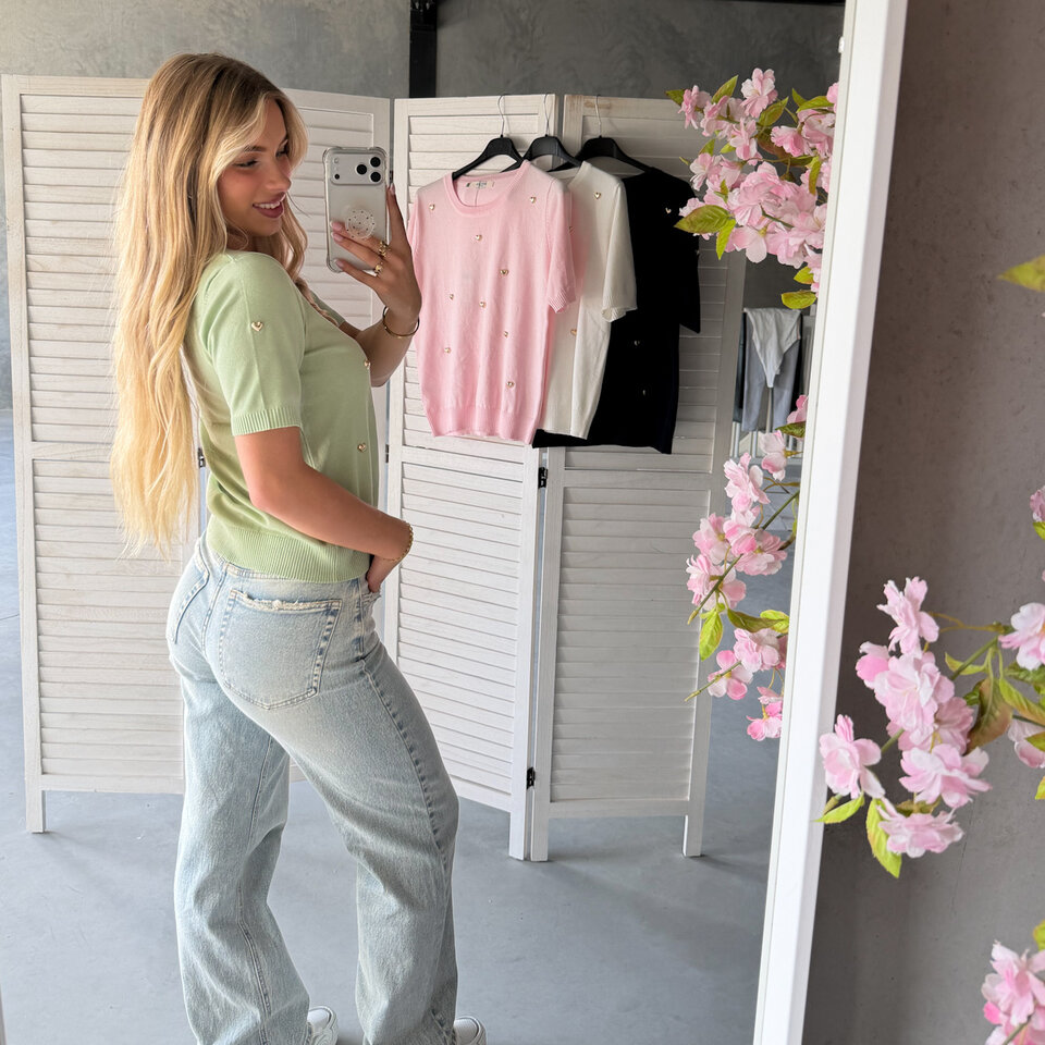 Gouden Hartjes Top Mint