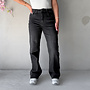 Nora Wide Leg Jeans Zwart