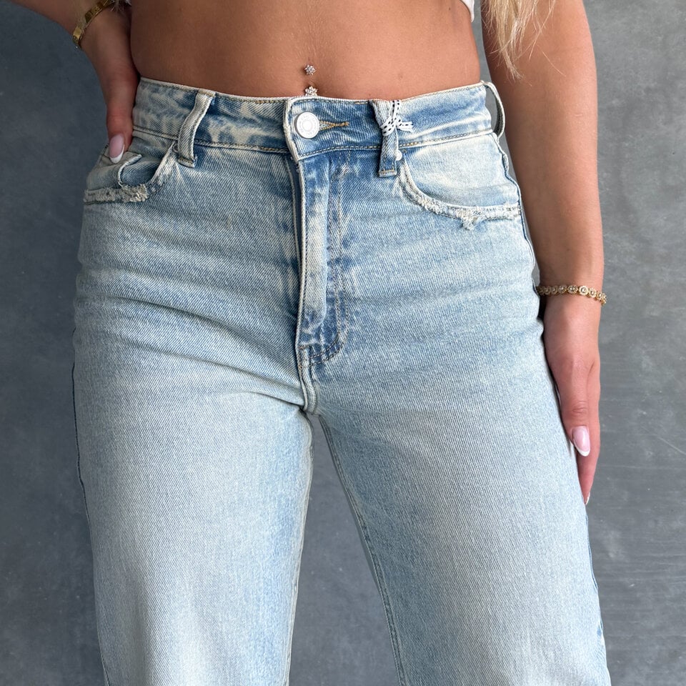 Tess Queen Hearts Jeans Blauw