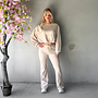 Brittney Flared Set Beige