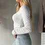 Diamantjes Top Wit