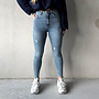 Riley Skinny Jeans Blauw