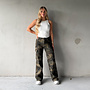 Macy Camouflage Broek Groen