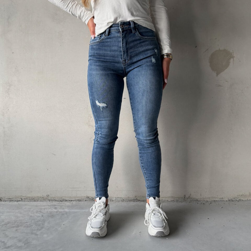 Esmeralda Skinny Jeans Blauw