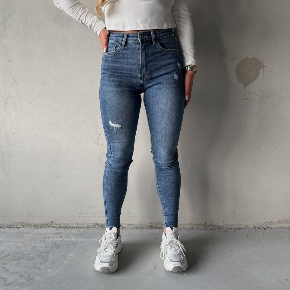 Esmeralda Skinny Jeans Blauw
