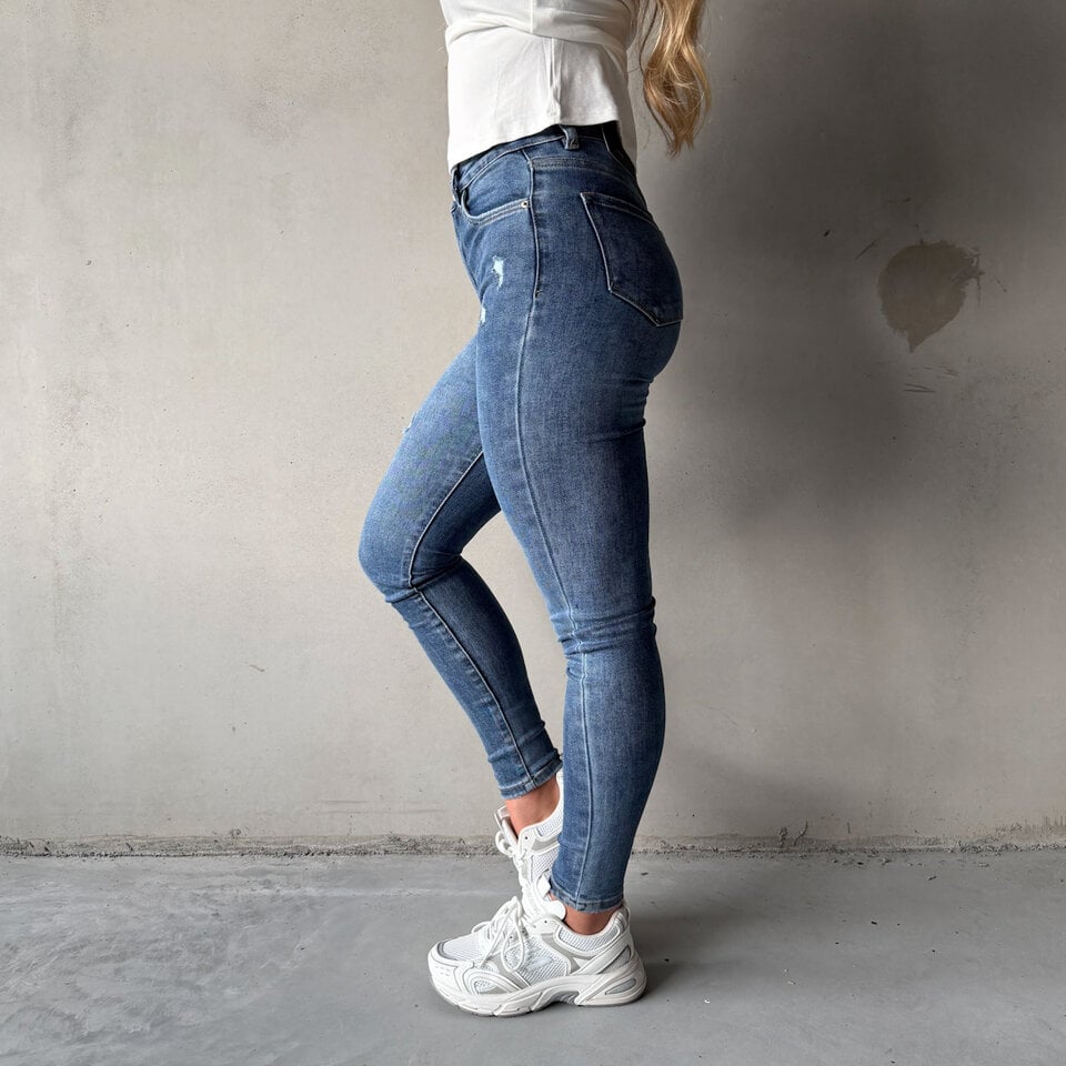 Esmeralda Skinny Jeans Blauw