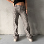 TALL Leopard Jeans Beige